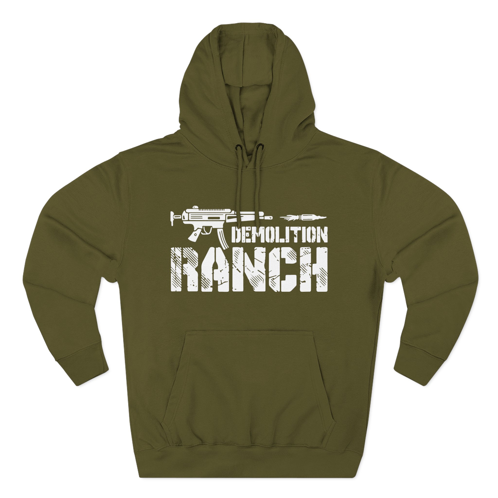 Demolition Ranch V2 Three-Panel Fleece Hoodie