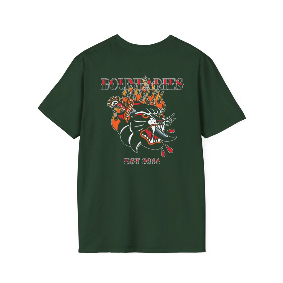 Boundaries Panther  Unisex Softstyle T-Shirt