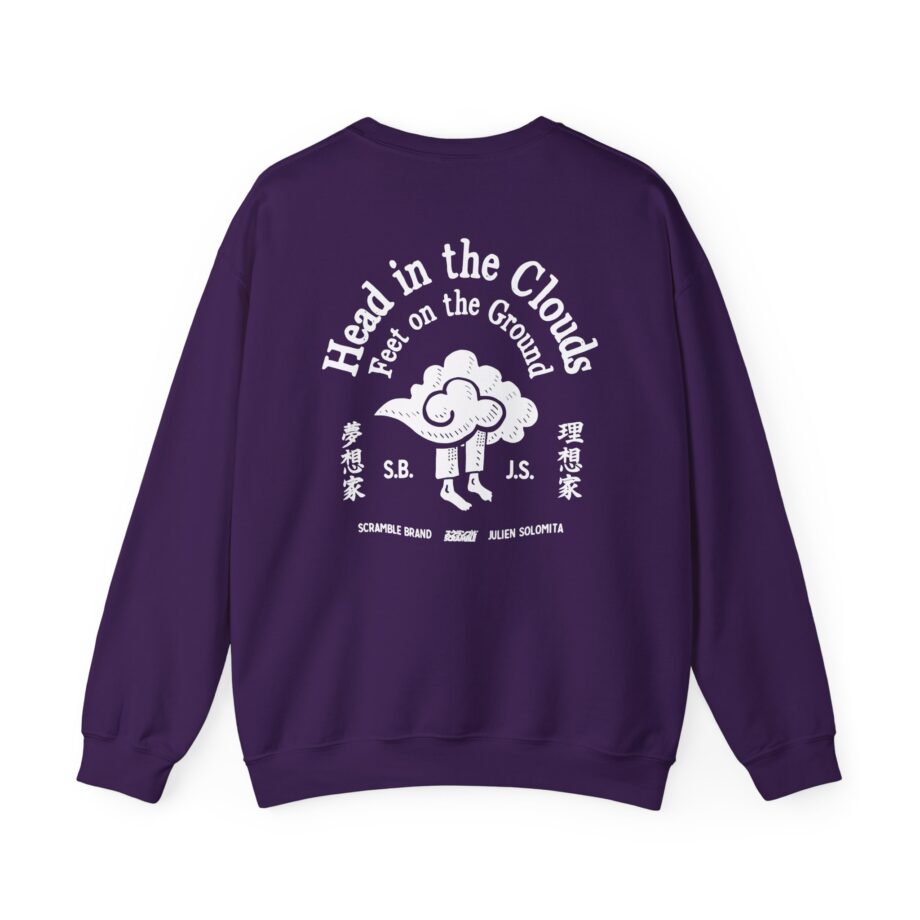 Julien Solomita – Clouds Scramble X  Unisex Heavy Blend™ Crewneck Sweatshirt