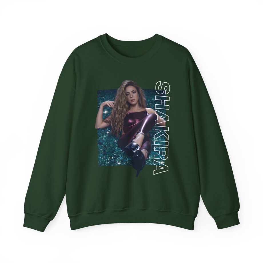 Shakira Emerald Unisex Heavy Blend™ Crewneck Sweatshirt