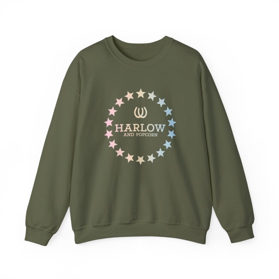 Harlow and Popcorn Unisex Heavy Blend™ Crewneck Sweatshirt