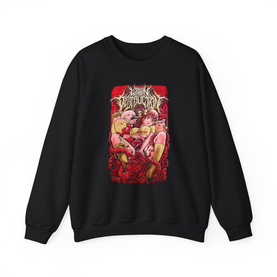 Within Destruction Anime Unisex Heavy Blend Crewneck Sweatshirt