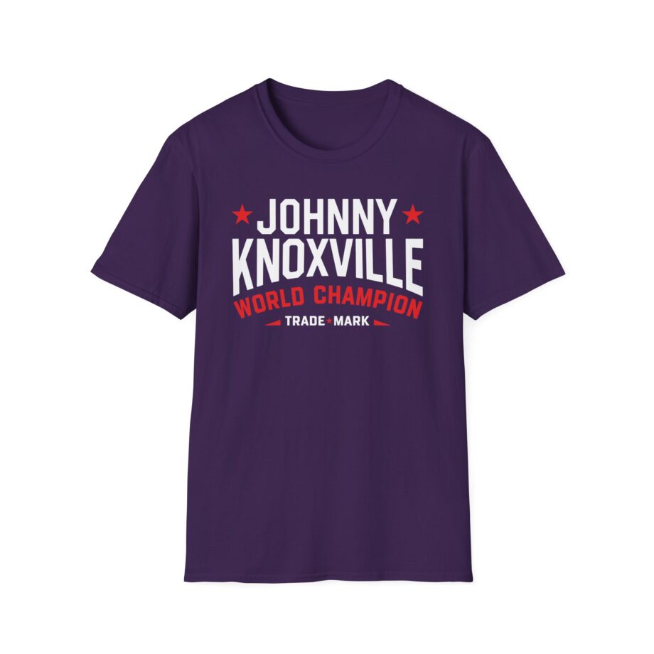 Jackass Johnny Knoxville World Champion Trade Mark Unisex Softstyle T-Shirt