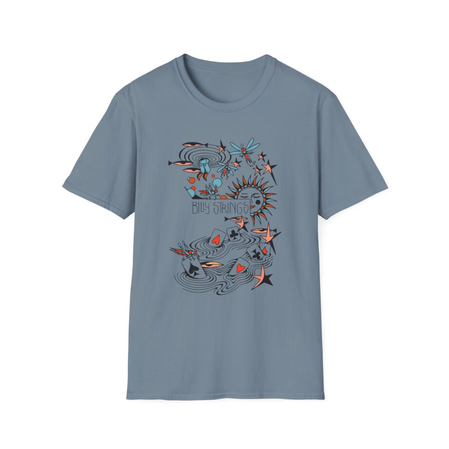 Billy Strings River of Cards Unisex Softstyle T-Shirt