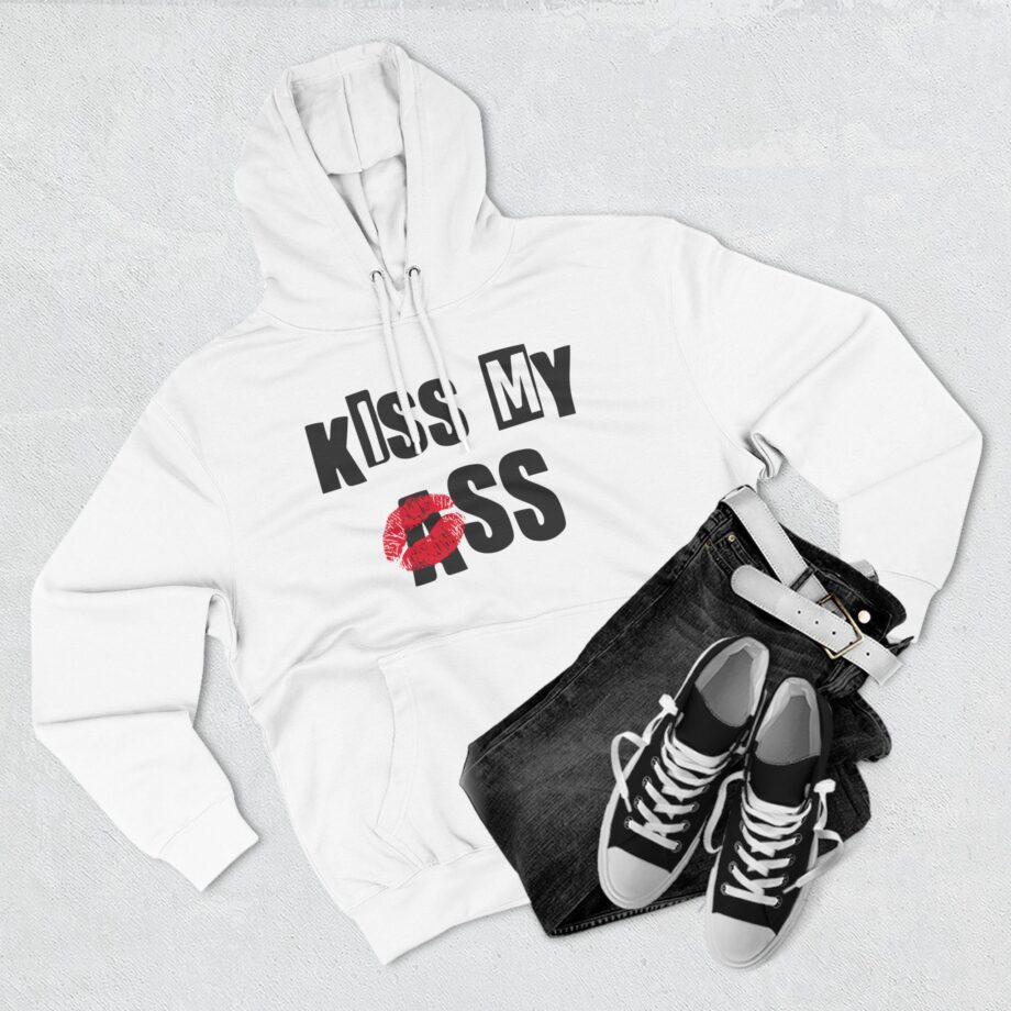 Jake Webber Kiss My Ass Three-Panel Fleece Hoodie
