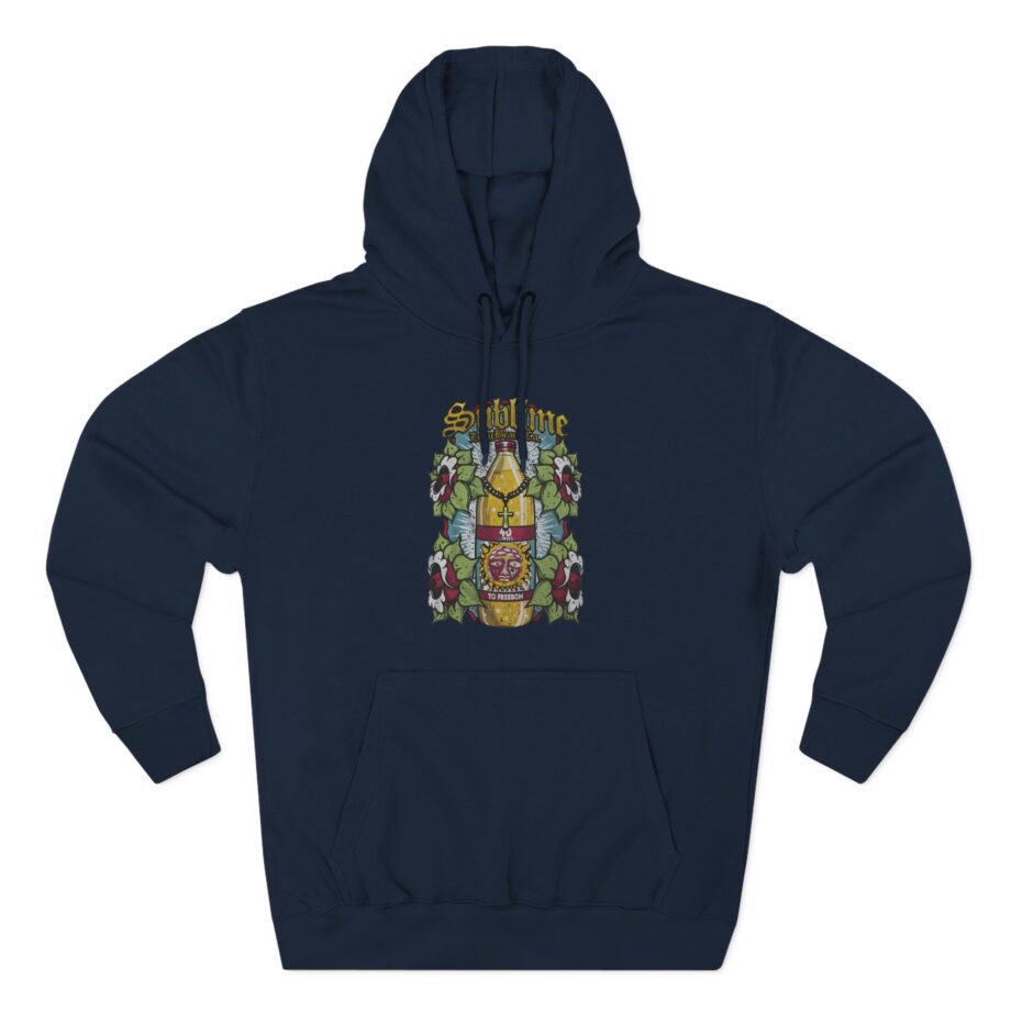 Sublime 40oz to Freedom Three-Panel Fleece Hoodie
