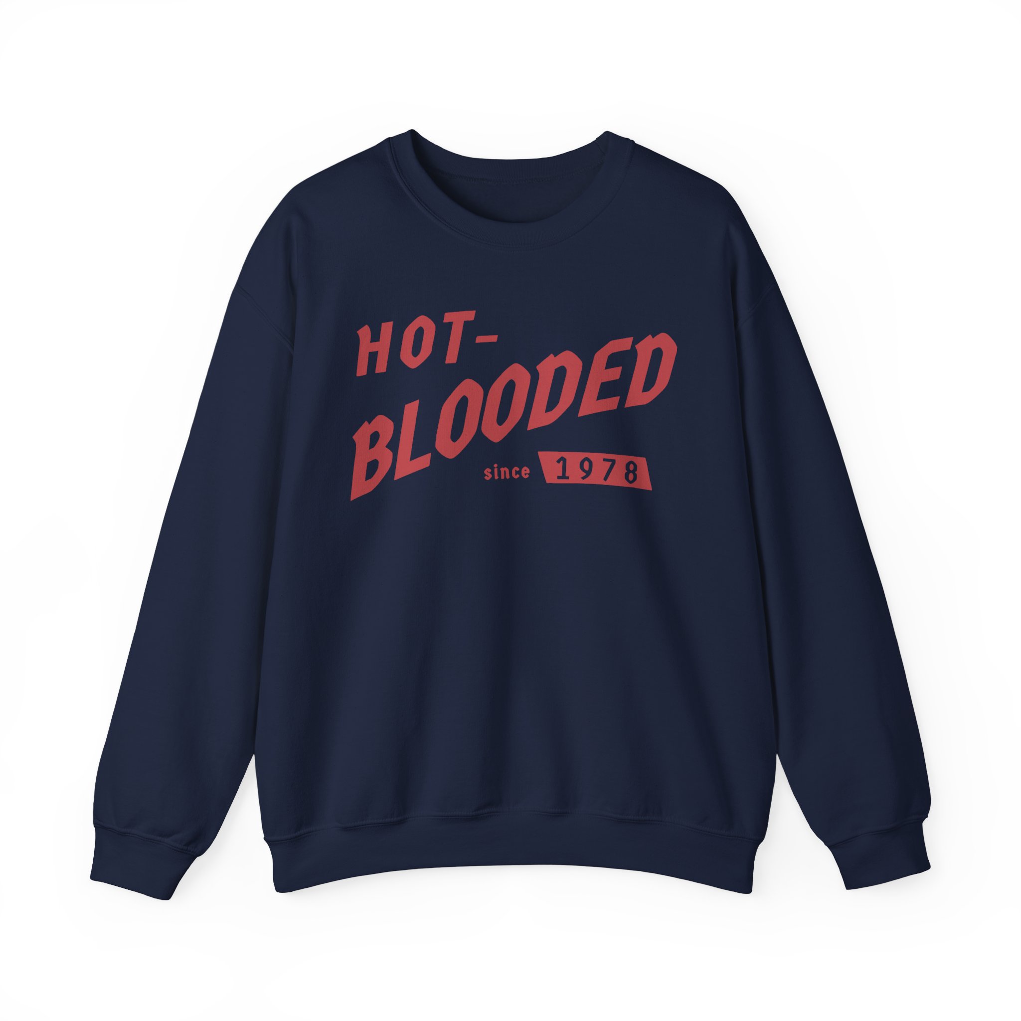 Foreigner Hot Blooded '77 Unisex Heavy Blendâ„¢ Crewneck Sweatshirt