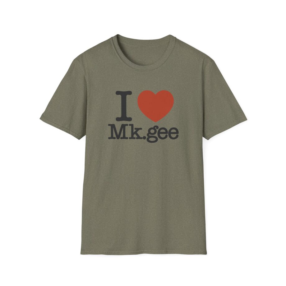 Mkgee I Love Unisex Softstyle T-Shirt