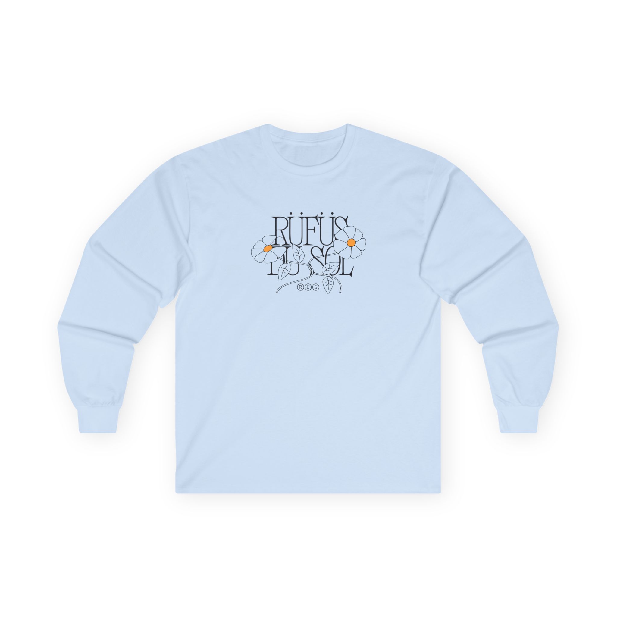 Rufus Du Sol Flower Ecru Unisex Ultra Cotton Long Sleeve Tee