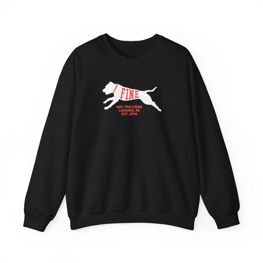 Hot Mulligan Fine Embroidered Unisex Heavy Blend™ Crewneck Sweatshirt