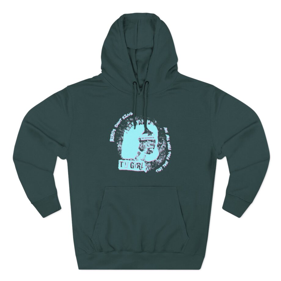 Tv Girl Three-Panel Fleece Hoodie