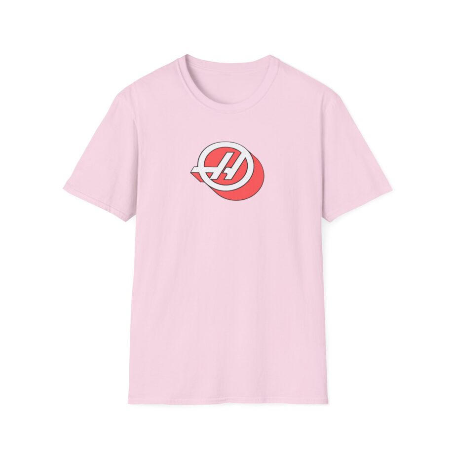Haas F1 3d Roundel Unisex Softstyle T-Shirt