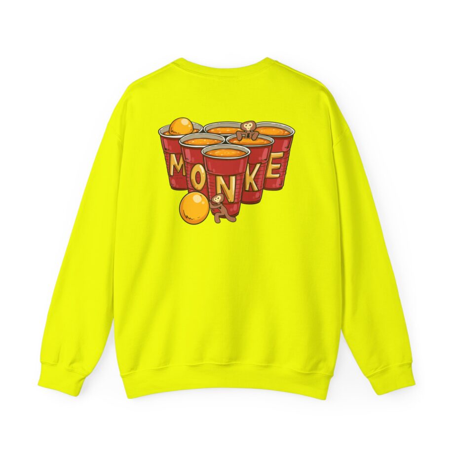 Spoonkidv Monke Pong Unisex Heavy Blend™ Crewneck Sweatshirt
