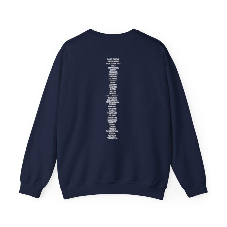 Daniel Caesar Superpowers World Tour Unisex Heavy Blend™ Crewneck Sweatshirt