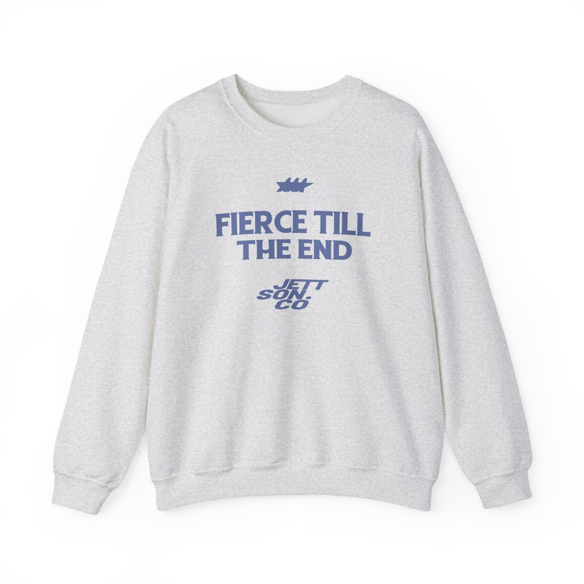 Jett Lawrenc Fierce Till the End Unisex Heavy Blendâ„¢ Crewneck Sweatshirt