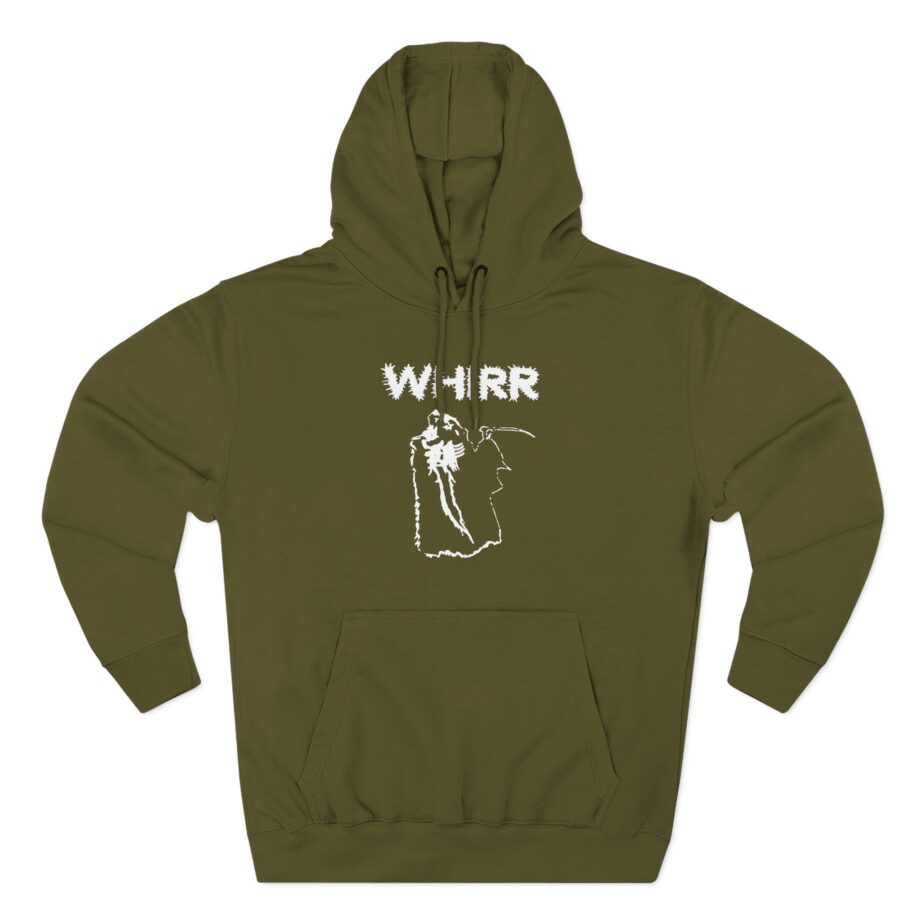 Whirr Three-Panel Fleece Hoodie