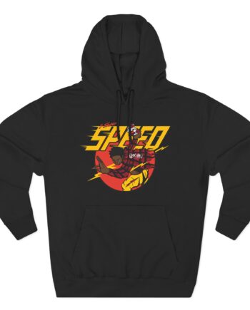 Ishowspeed Three-Panel Fleece Hoodie