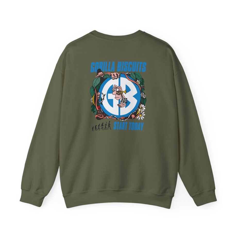 Gorilla Biscuits Jungle Unisex Heavy Blend™ Crewneck Sweatshirt