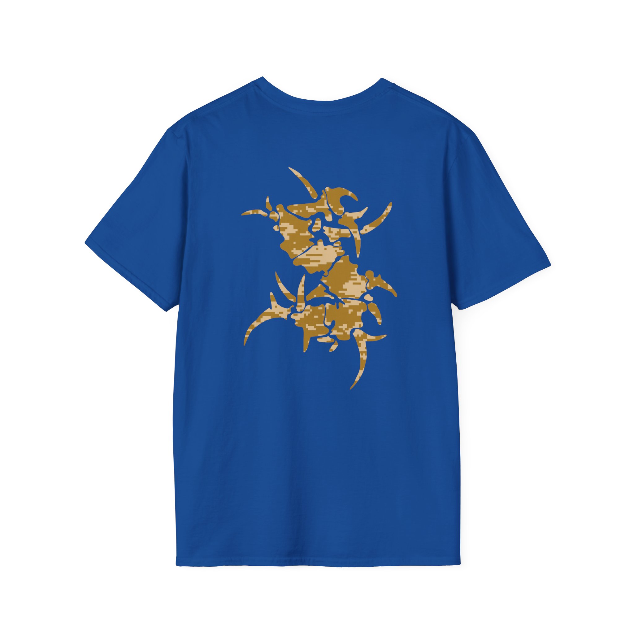 Sepultura Desert Camo S Logo Unisex Softstyle T-Shirt