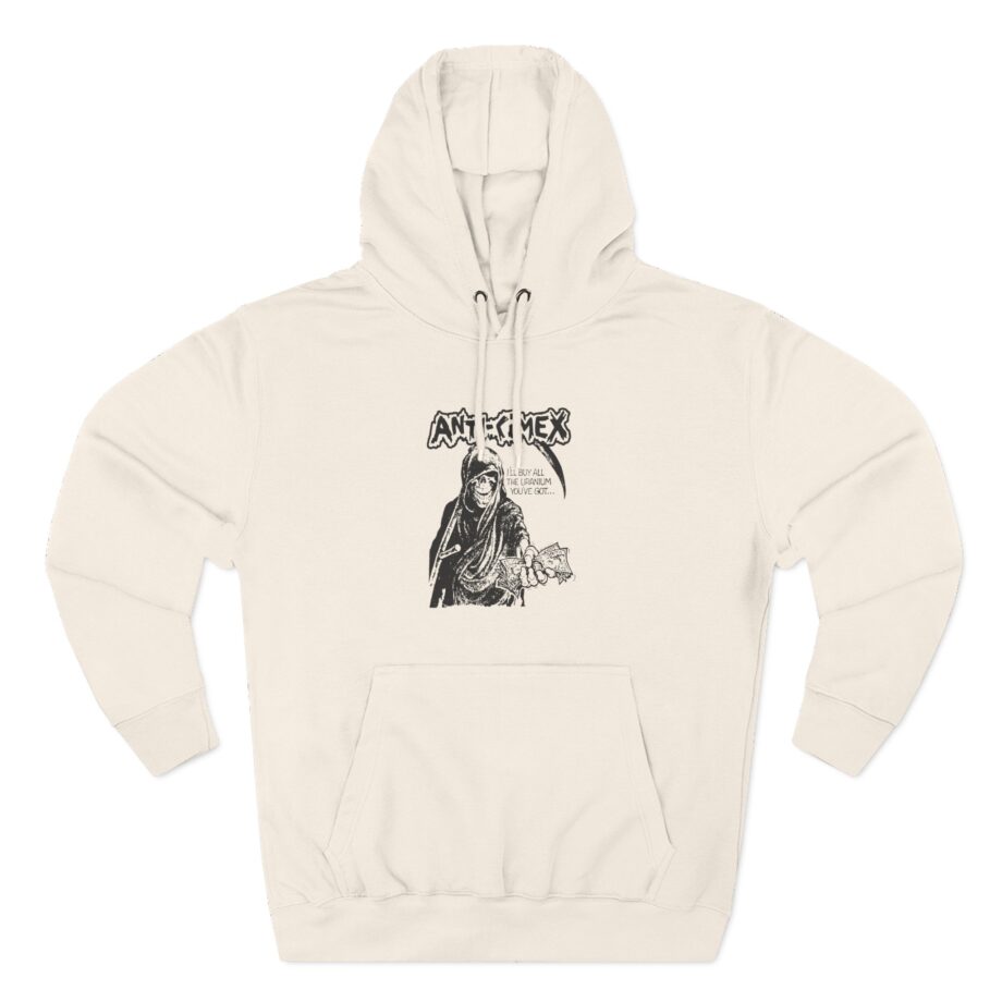 Anti Cimex Uranium Three-panel Fleece Hoodie