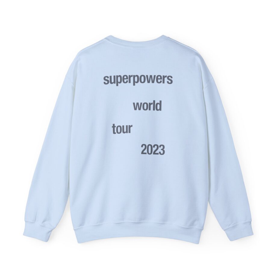 Daniel Caesar Superpowers World Tour Unisex Heavy Blend™ Crewneck Sweatshirt