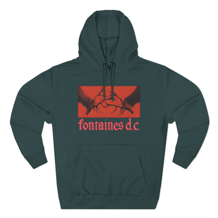 Fontaines D.C. Three-Panel Fleece Hoodie