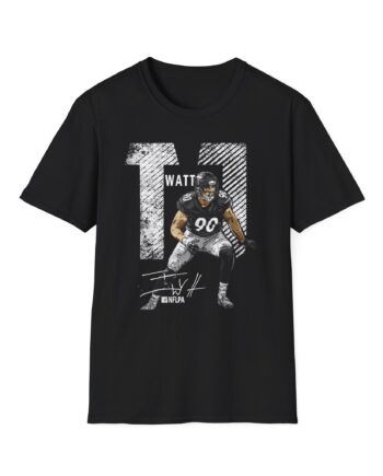 Tj Watt Mega Bold Unisex Softstyle T-Shirt