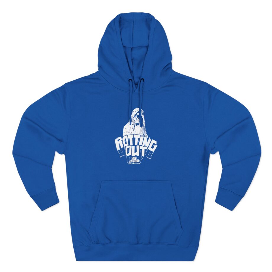 Rotting Out Three-Panel Fleece Hoodie