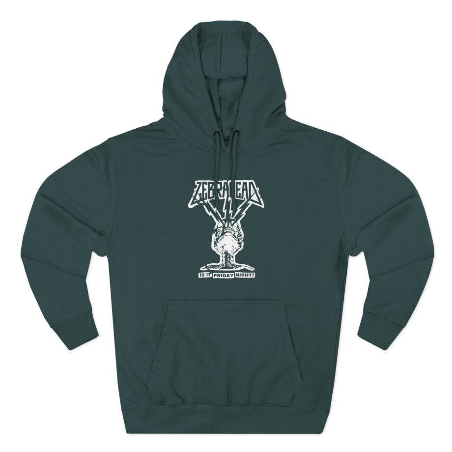 Zebrahead Lightning Skull Friday night tour Three-Panel Fleece Hoodie