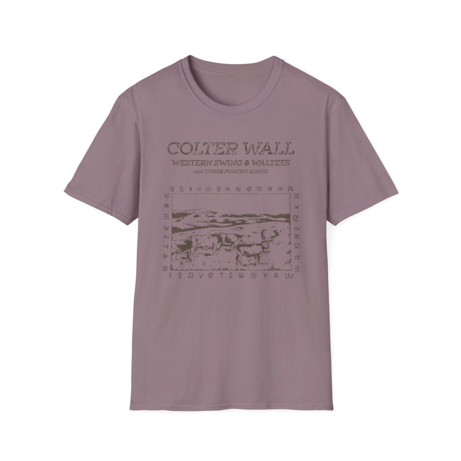 Colter Wall Western Swing & Waltzes Unisex Softstyle T-Shirt
