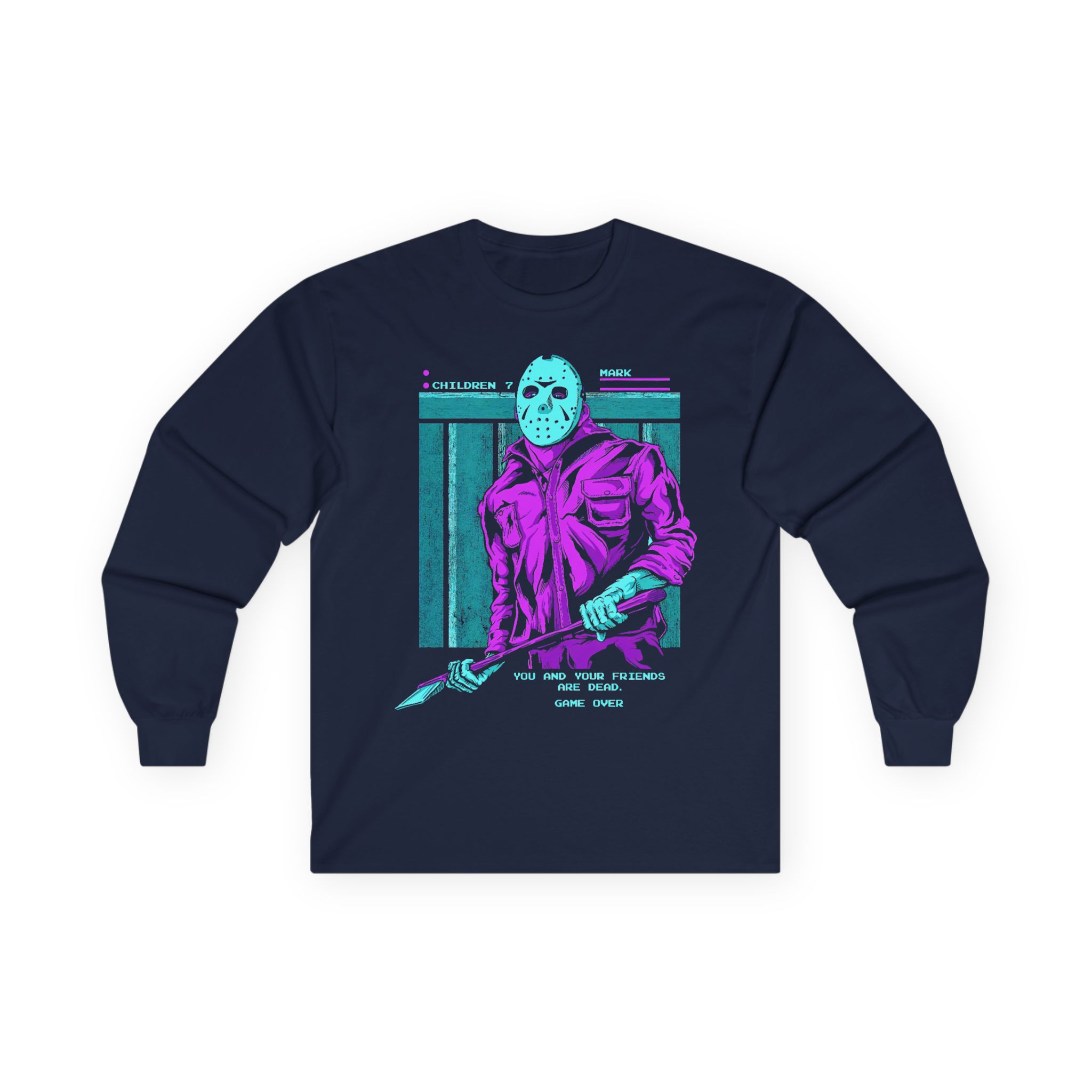 Dashiexp You and Your Friends Are Dead Game Over Unisex Ultra Cotton Long Sleeve Tee