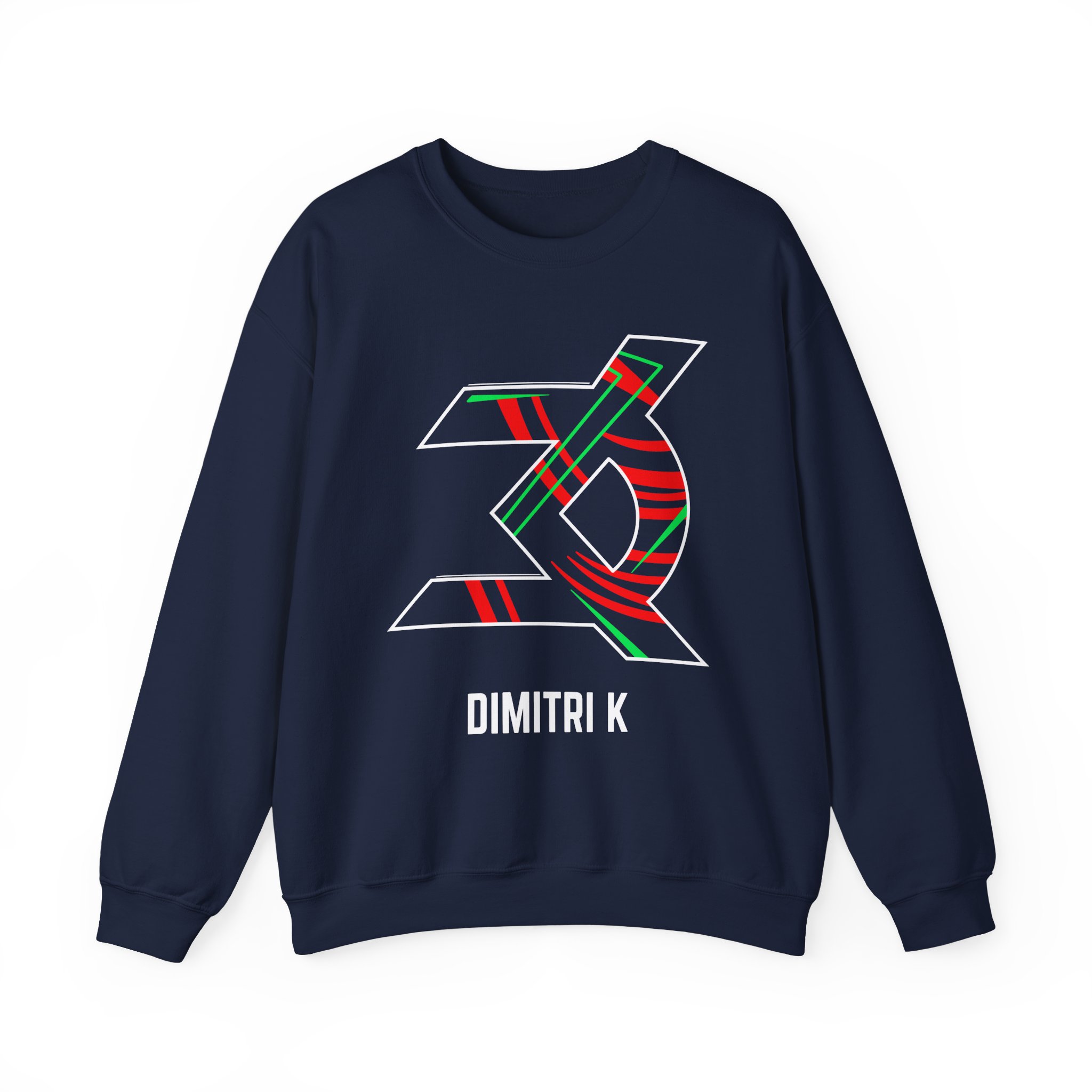 Dimitri K What’s My Name Unisex Heavy Blend™ Crewneck Sweatshirt