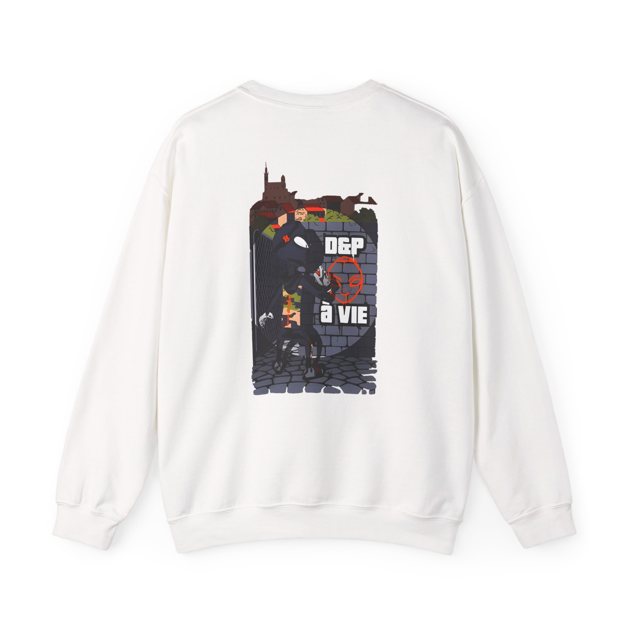 Jul D&p for Life Unisex Heavy Blendâ„¢ Crewneck Sweatshirt