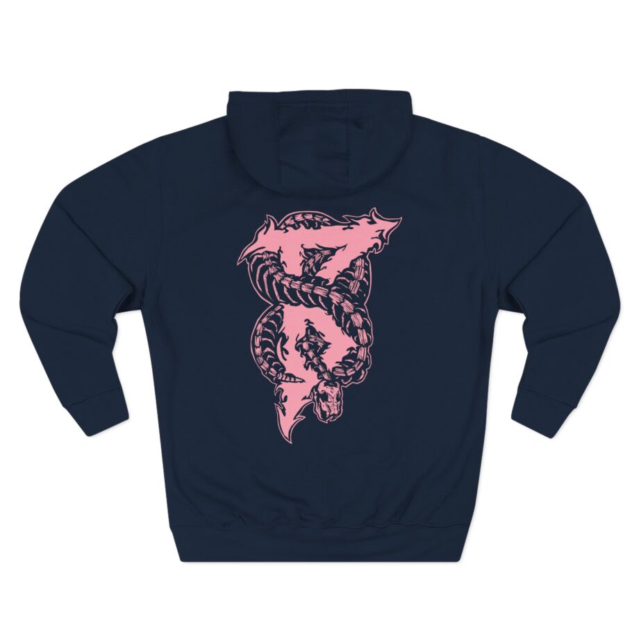 Beartooth Metal Snake Three-Panel Fleece Hoodie