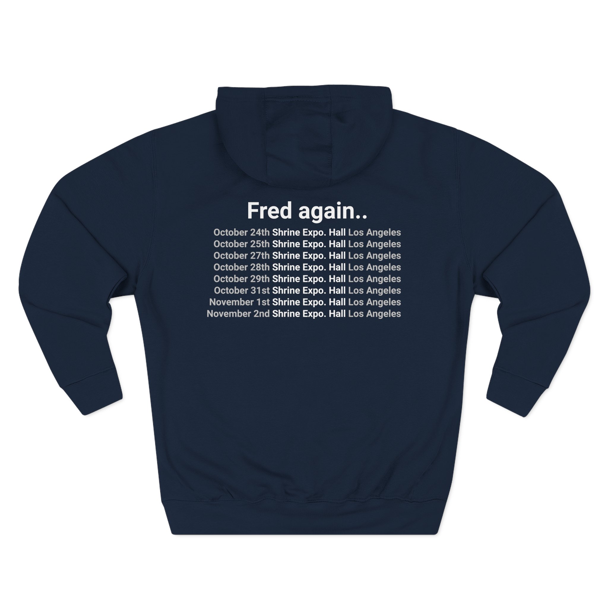 Fred Again Shrine Again Three-Panel Fleece Hoodie