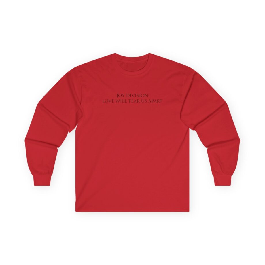 Joy Division Jd Love Will Tear Us Apart Unisex Ultra Cotton Long Sleeve Tee