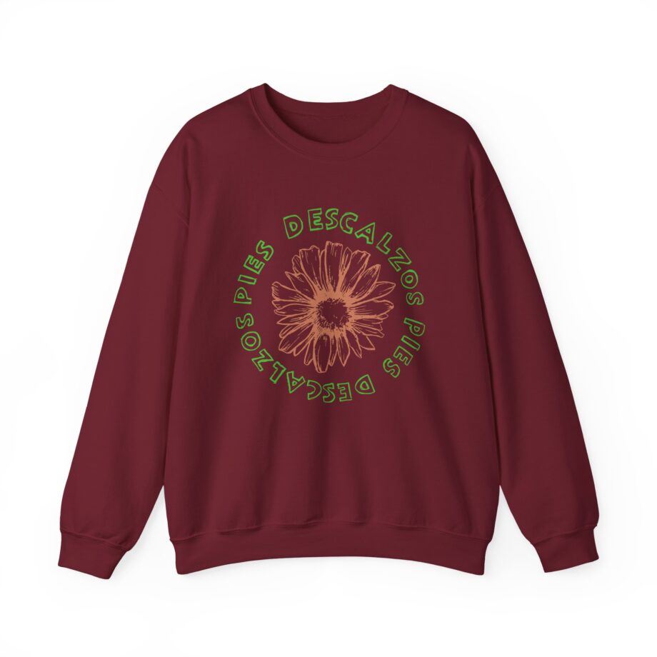 Shakira Pies Descalzos Flower Unisex Heavy Blend™ Crewneck Sweatshirt