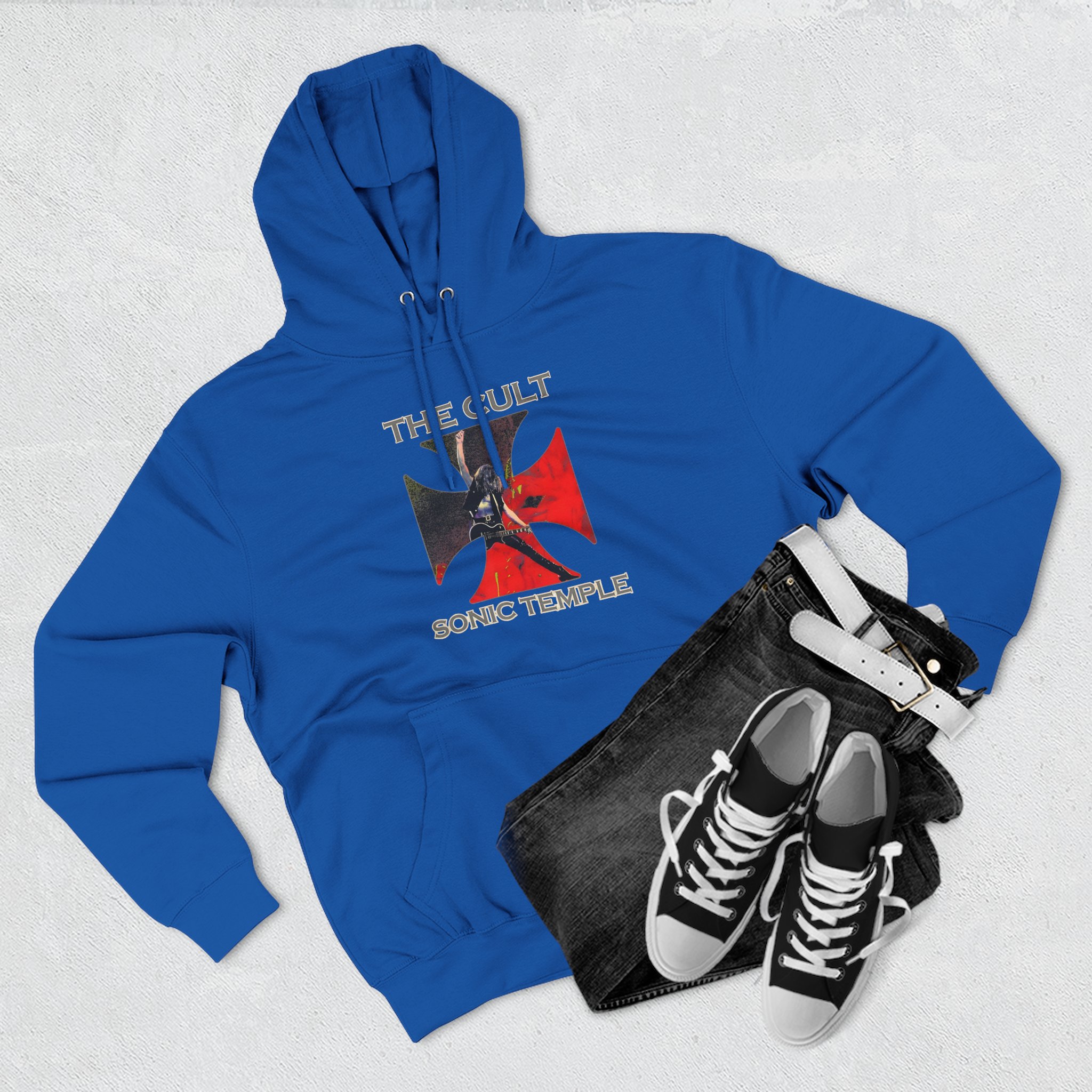 The Cult  Sonic Temple Three-Panel Fleece Hoodie