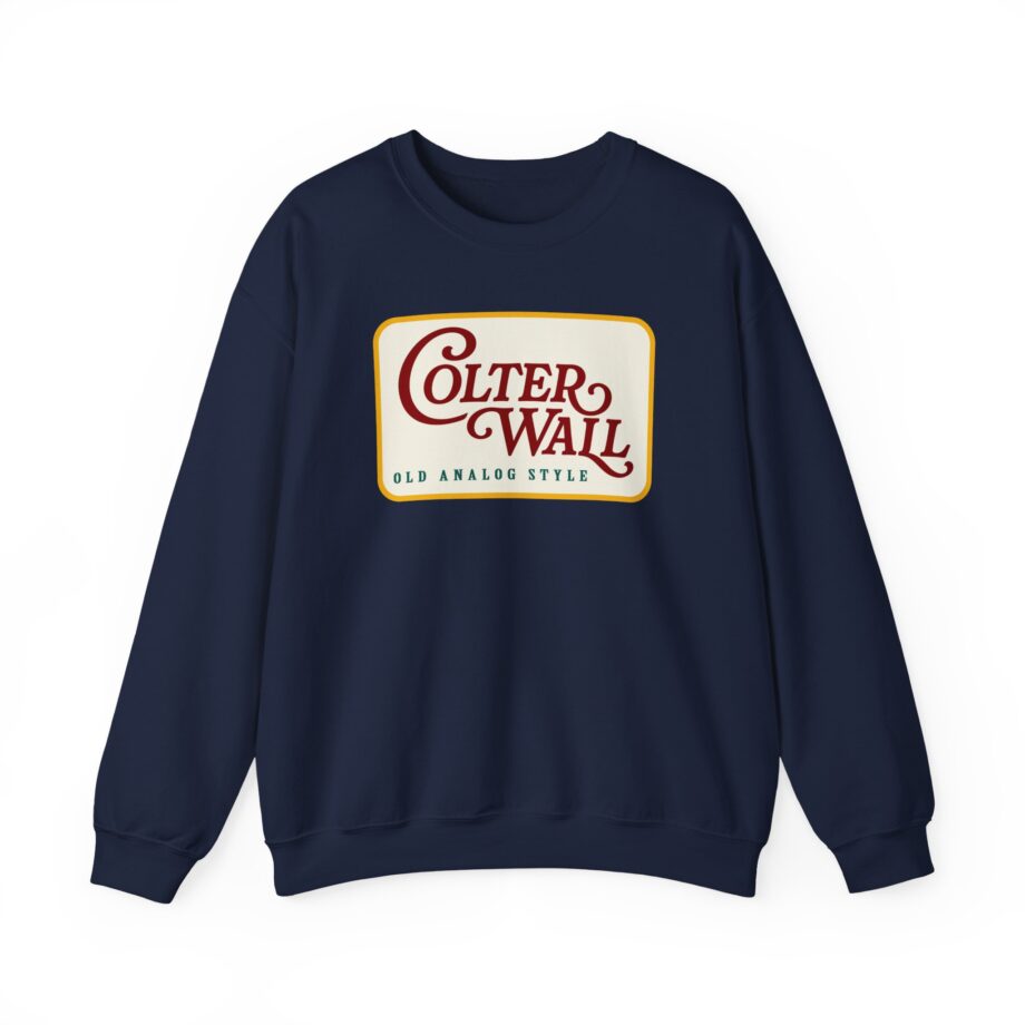 Colter Wall Old Analog Style Unisex Heavy Blend™ Crewneck Sweatshirt