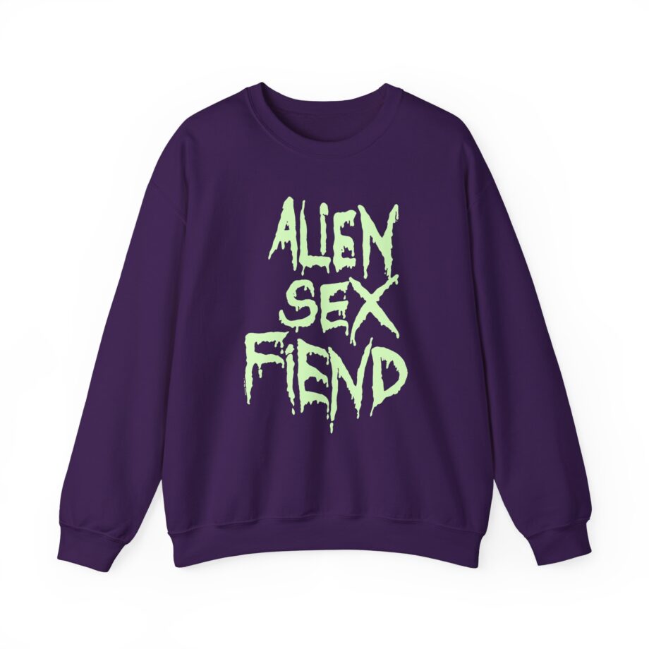 Alien Sex Fiend Glow in the Dark Unisex Heavy Blend™ Crewneck Sweatshirt