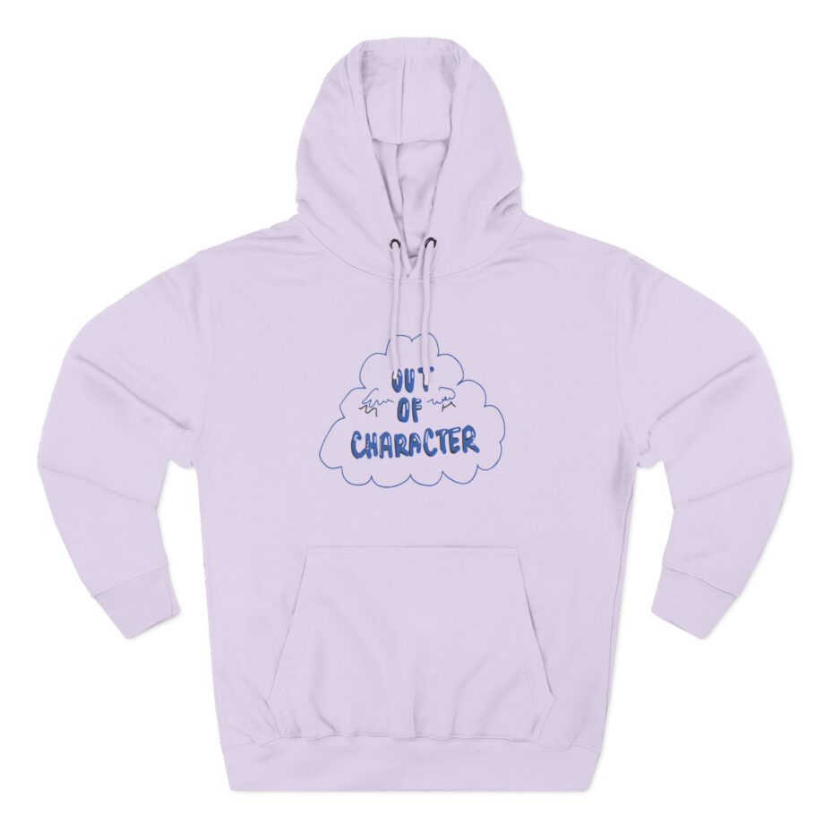 Out of Character Three-Panel Fleece Hoodie