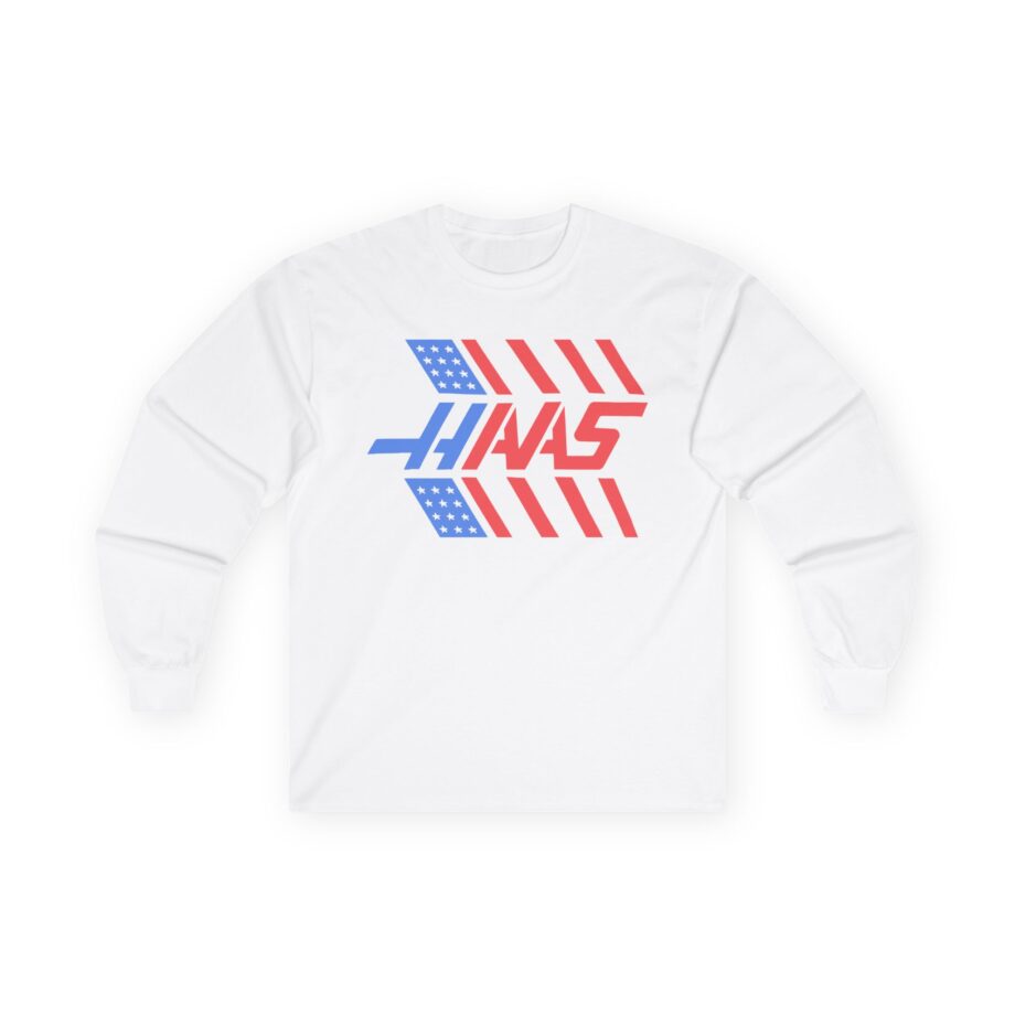 Haas F1 Stars and Stripes Unisex Ultra Cotton Long Sleeve Tee