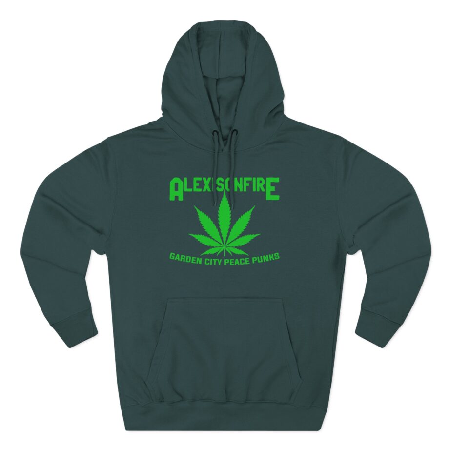 Alexisonfire Garden City Peace Punks Three-Panel Fleece Hoodie