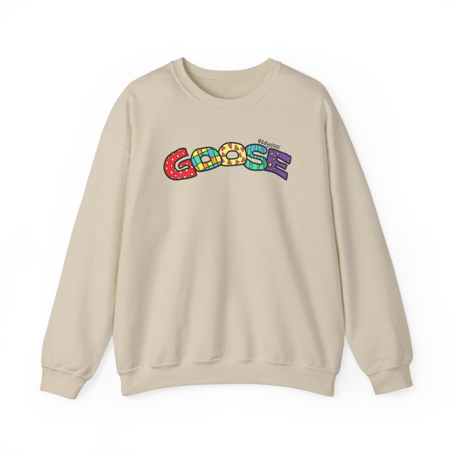 Goose x Staycool   Rainbow Unisex Heavy Blend™ Crewneck Sweatshirt