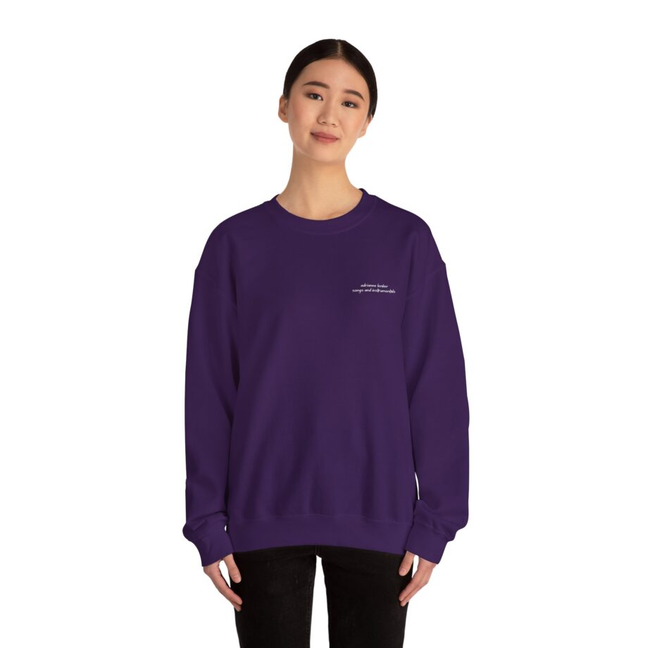 Adrianne Lenker Songs and Instrumentals Unisex Heavy Blend Crewneck Sweatshirt