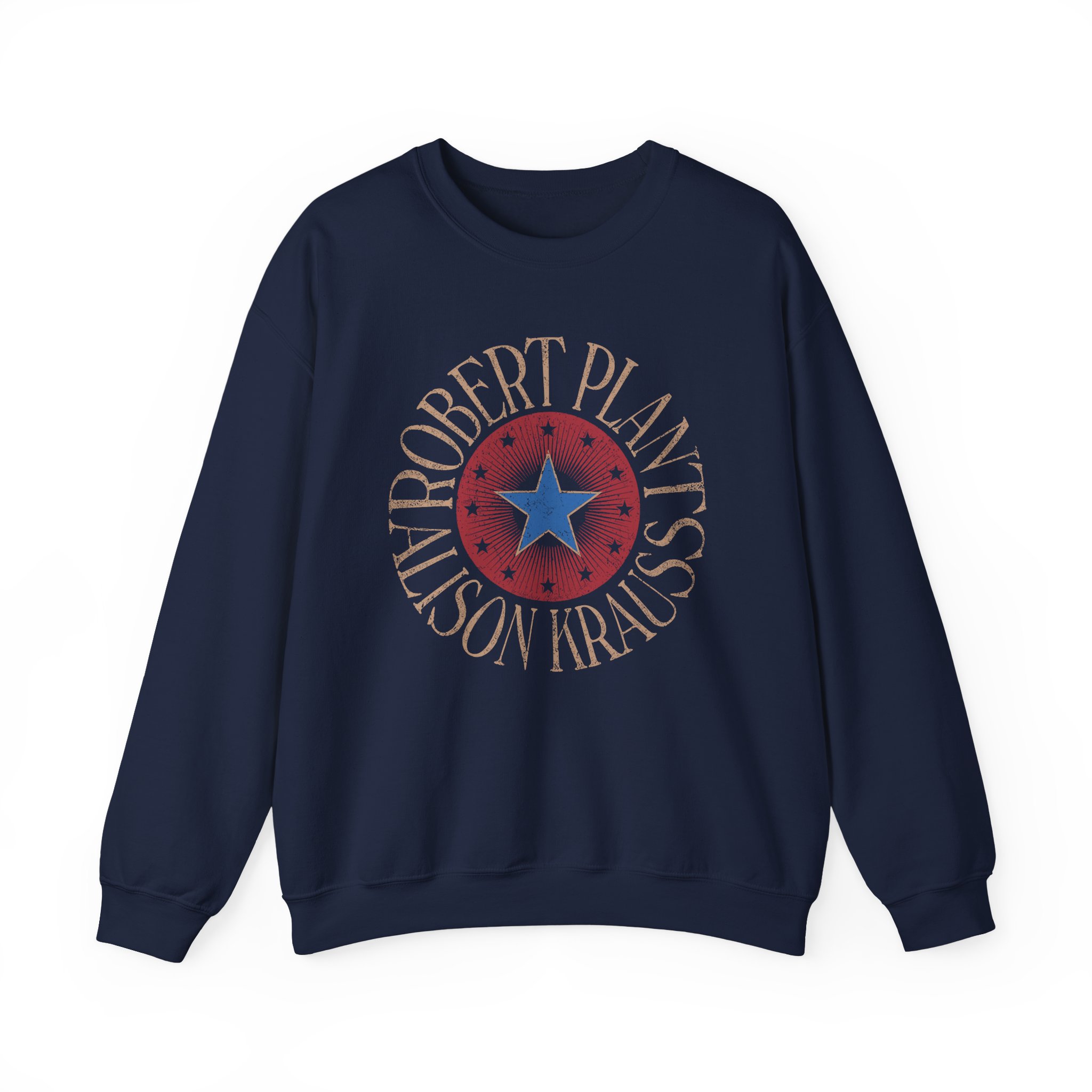 Robert Plant Star Unisex Heavy Blendâ„¢ Crewneck Sweatshirt