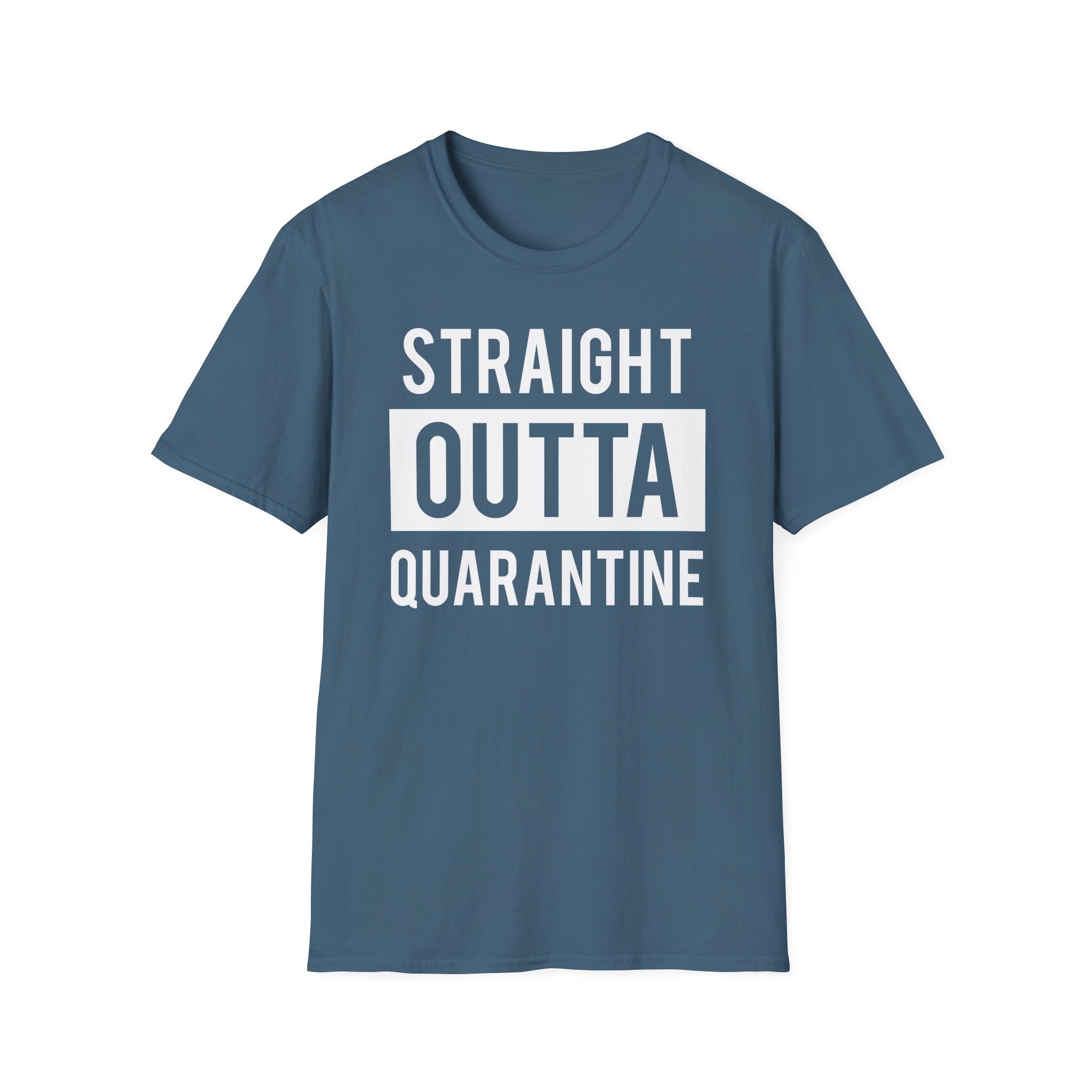 NWA Straight Outta Quarantine Unisex Softstyle T-Shirt