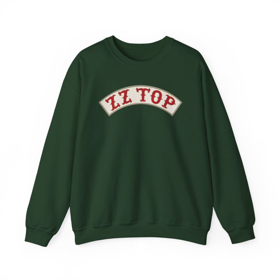 Zz Top Banner Logo Unisex Heavy Blend™ Crewneck Sweatshirt