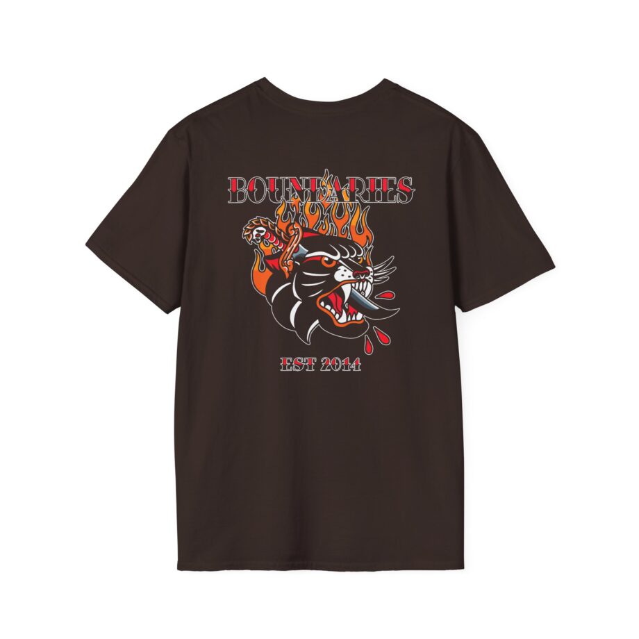 Boundaries Panther  Unisex Softstyle T-Shirt