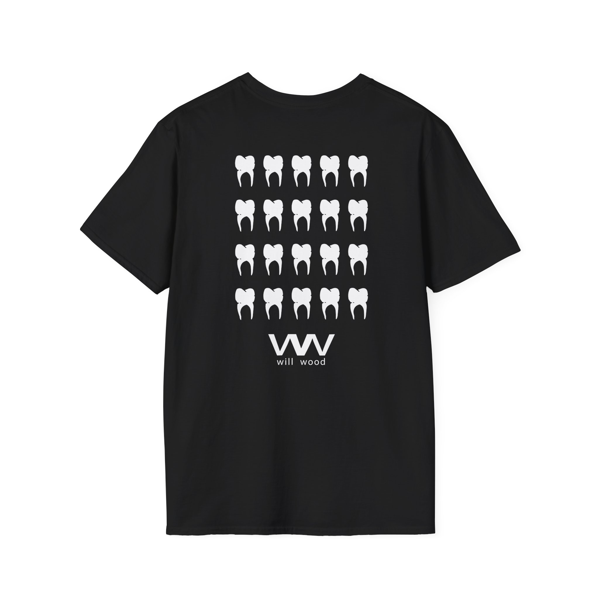 Will Wood Host Skull Unisex Softstyle T-Shirt